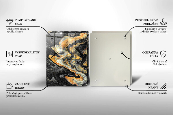 Zaščitna plošča za štedilnik Abstraktna struktura