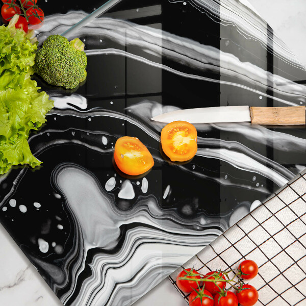 Zaščitna plošča za štedilnik Abstrakcija črnila