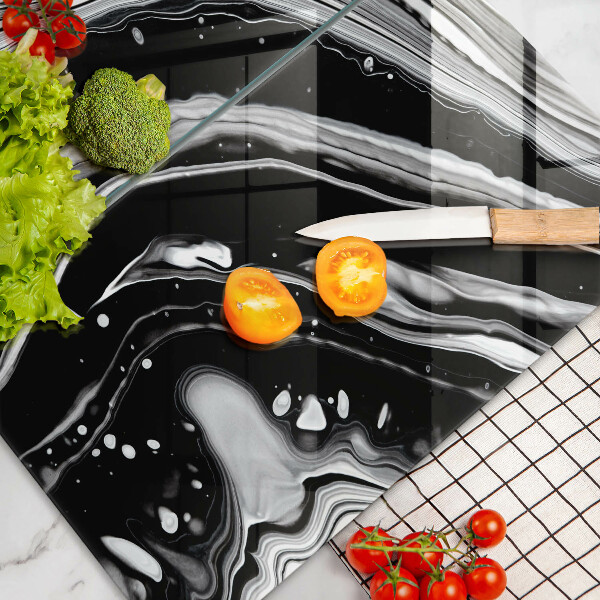 Zaščitna plošča za štedilnik Abstrakcija črnila