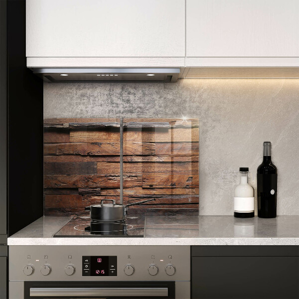 Zaščitna plošča za štedilnik Dekorativne lesene plošče