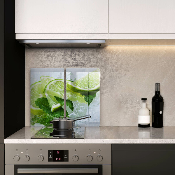 Zaščitna plošča za štedilnik Limetina meta in led