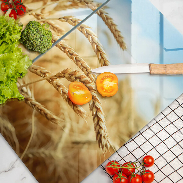 Zaščitna plošča za štedilnik Klasje žit na polju