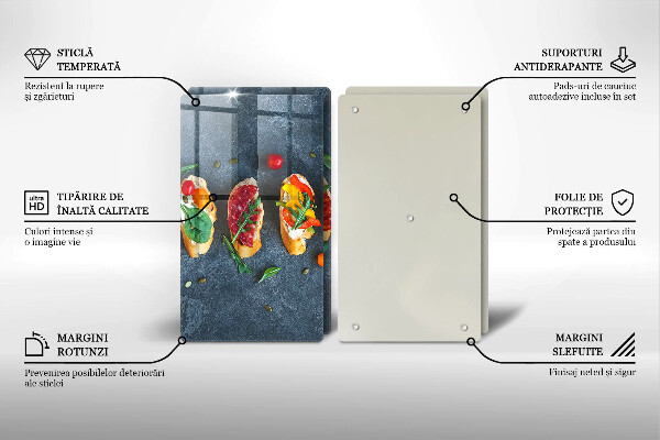 Zaščitna plošča za štedilnik Pisani sendviči