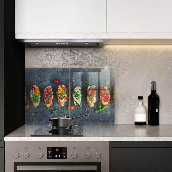 Zaščitna plošča za štedilnik Pisani sendviči