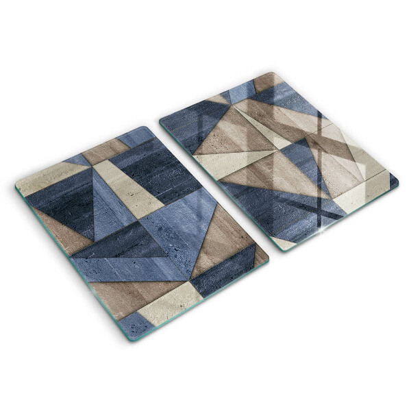Zaščitna plošča za štedilnik Geometrijska abstrakcija