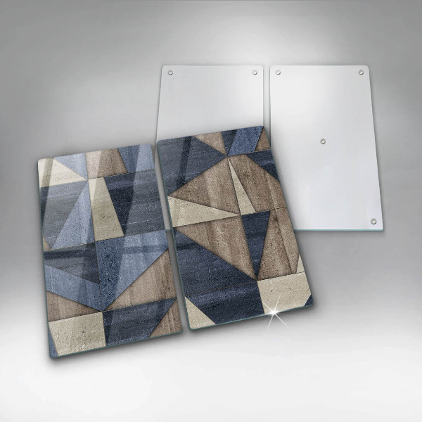 Zaščitna plošča za štedilnik Geometrijska abstrakcija