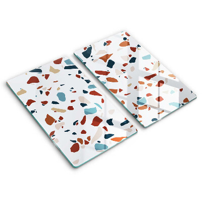 Zaščitna plošča za štedilnik Dekorativni kamen