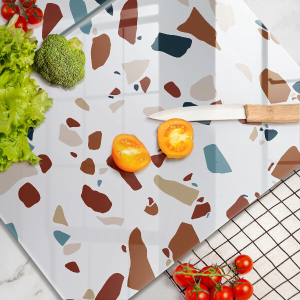 Zaščitna plošča za štedilnik Dekorativni kamen