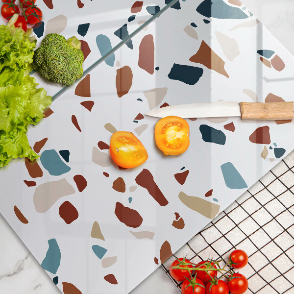 Zaščitna plošča za štedilnik Dekorativni kamen