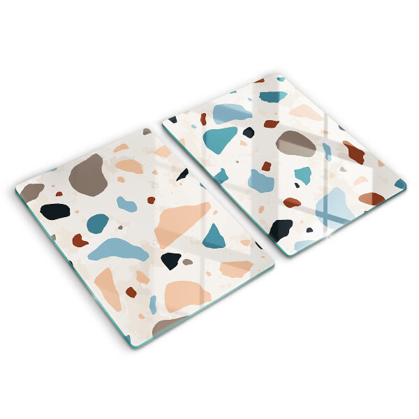 Zaščitna plošča za štedilnik Dekorativna kamenina