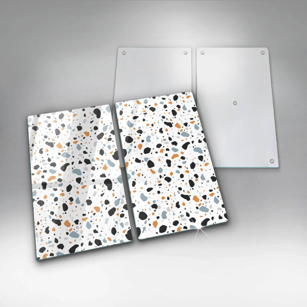 Zaščitna plošča za štedilnik Dekorativna kamenina