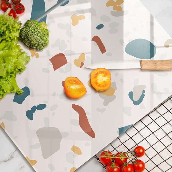 Zaščitna plošča za štedilnik Dekorativna kamenina