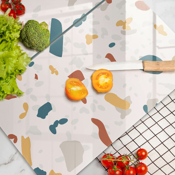 Zaščitna plošča za štedilnik Dekorativna kamenina