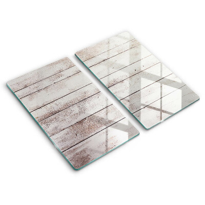 Zaščitna plošča za štedilnik Stare lesene plošče