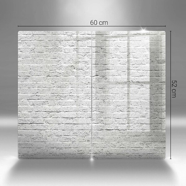 Zaščitna plošča za štedilnik Stena iz opečne stene