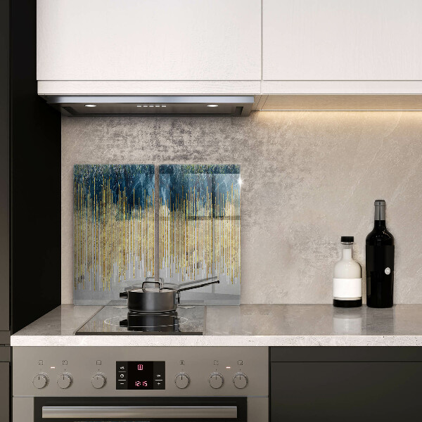 Zaščitna plošča za štedilnik Abstrakcija oblikovalca