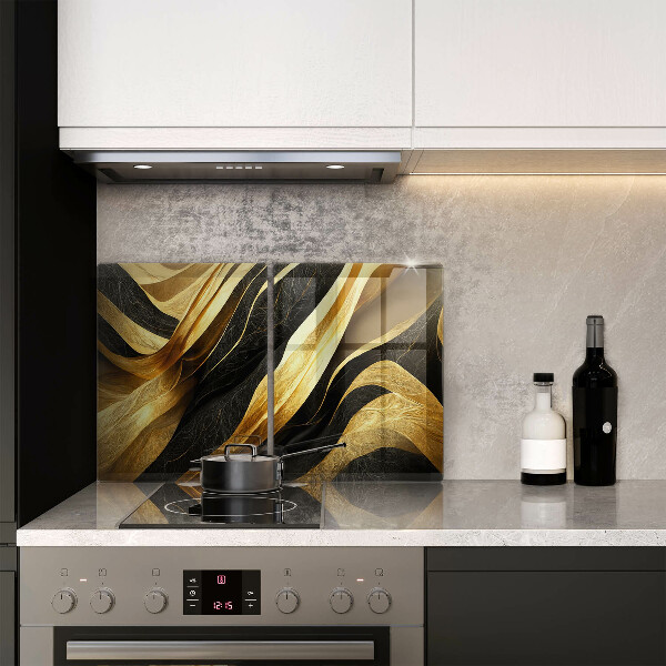 Zaščitna plošča za štedilnik Elegantna abstrakcija