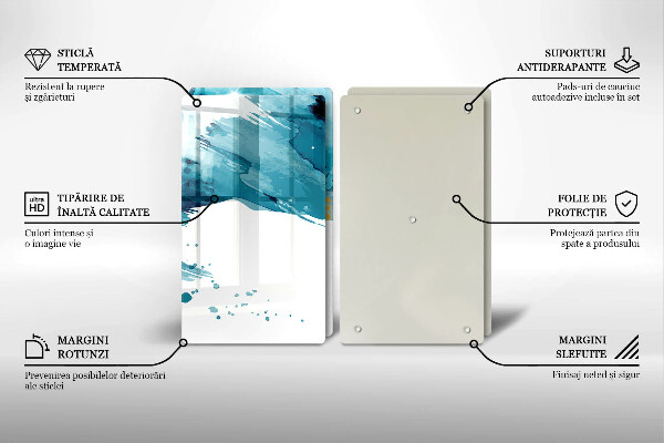 Zaščitna plošča za štedilnik Modre lise