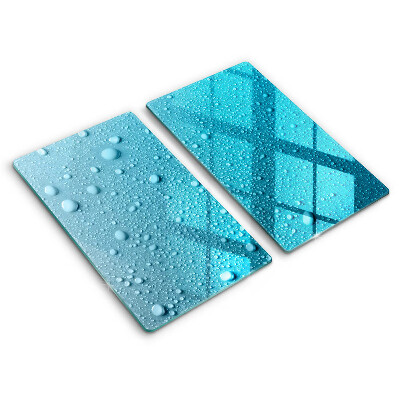 Zaščitna plošča za štedilnik Kapljice vode