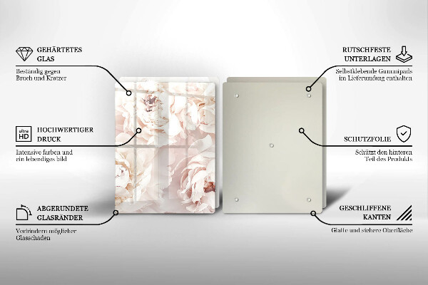 Zaščitna plošča za štedilnik Pastelne potonike