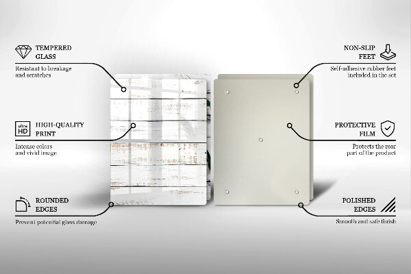 Zaščitna plošča za štedilnik Stare deske in listi