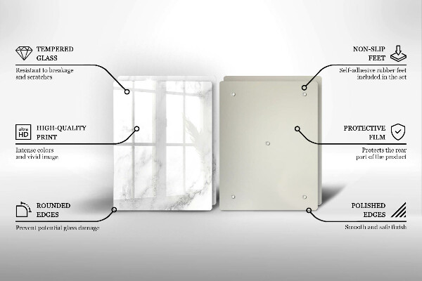 Zaščitna plošča za štedilnik Moderni marmor