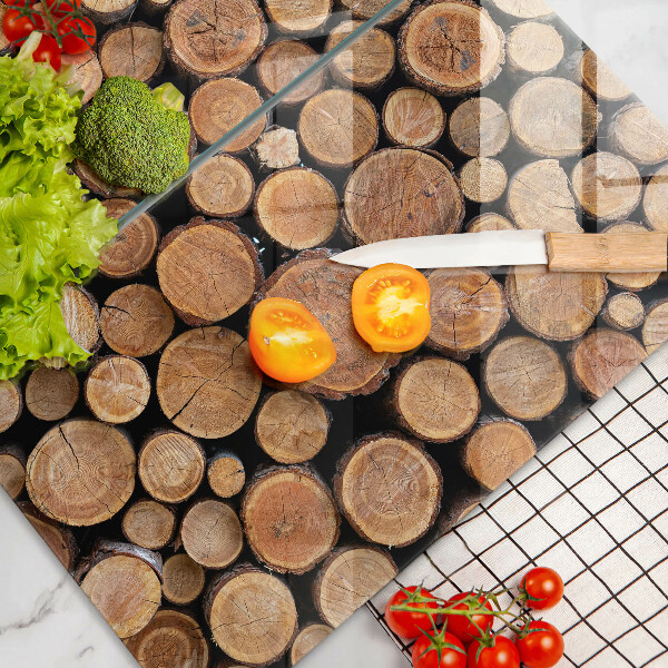 Zaščitna plošča za štedilnik Drevesna debla