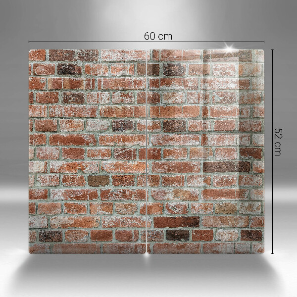 Zaščitna plošča za štedilnik Stara opečna stena