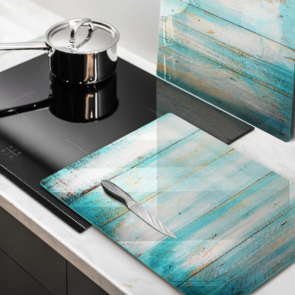 Zaščitna plošča za štedilnik Vintage lesene plošče