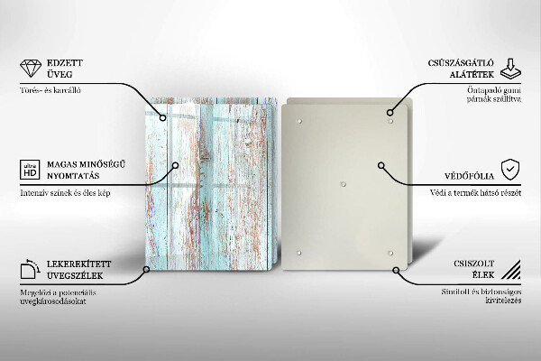 Zaščitna plošča za štedilnik Stare vintage deske