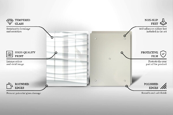 Zaščitna plošča za štedilnik Moderna struktura