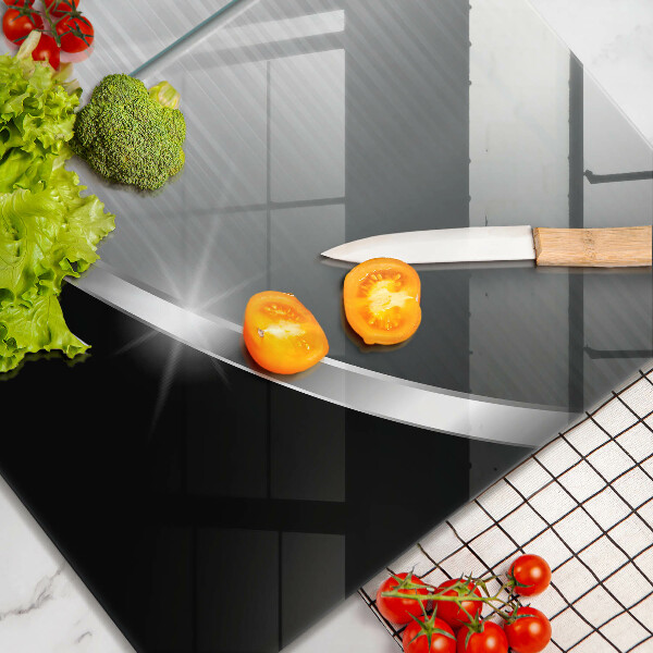 Zaščitna plošča za štedilnik Abstrakcija s kovino