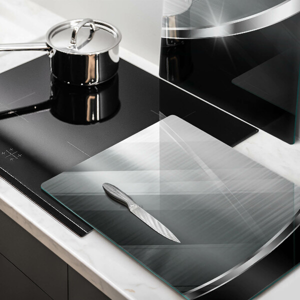 Zaščitna plošča za štedilnik Abstrakcija s kovino