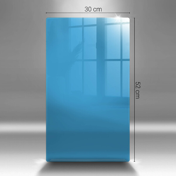 Zaščitna steklena plošča za štedilnik Modra barva