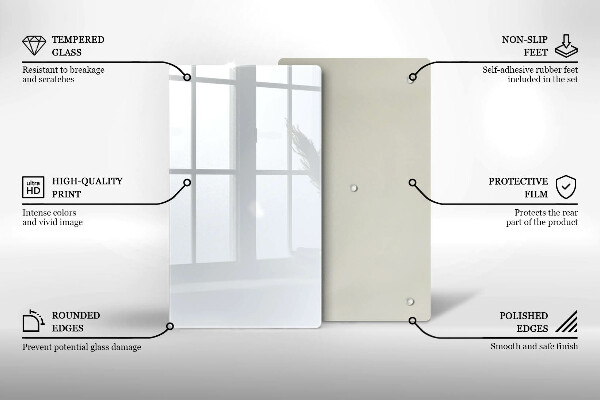 Zaščitna plošča za štedilnik Bela barva