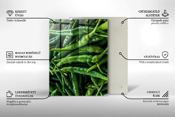 Zaščitna plošča za štedilnik Grahovi stroki