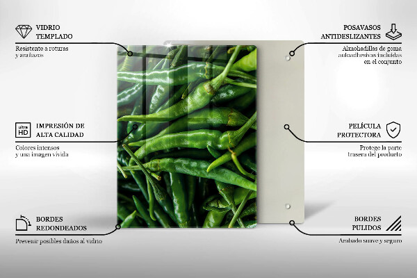 Zaščitna plošča za štedilnik Grahovi stroki