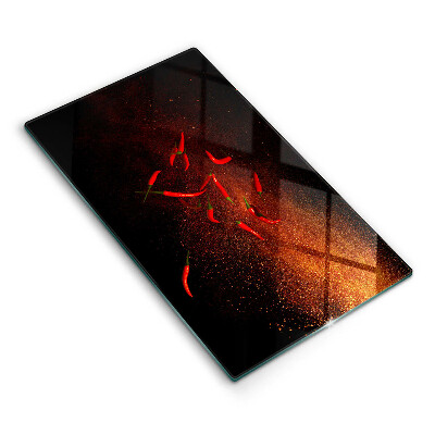 Zaščitna plošča za štedilnik Pekoče čili paprike