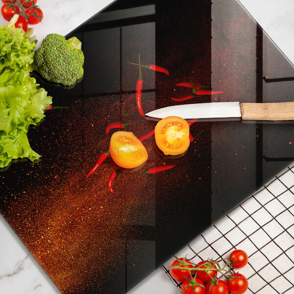 Zaščitna plošča za štedilnik Pekoče čili paprike