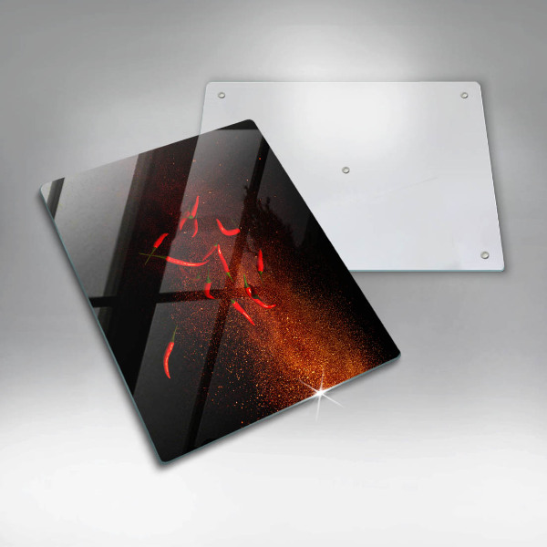 Zaščitna plošča za štedilnik Pekoče čili paprike