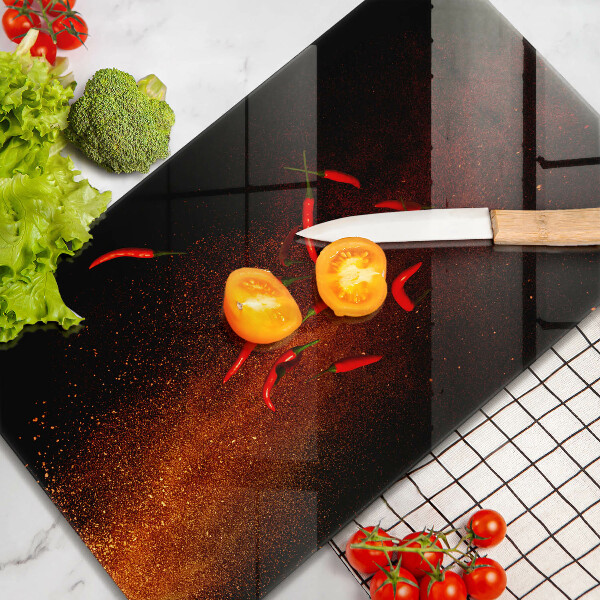 Zaščitna plošča za štedilnik Pekoče čili paprike