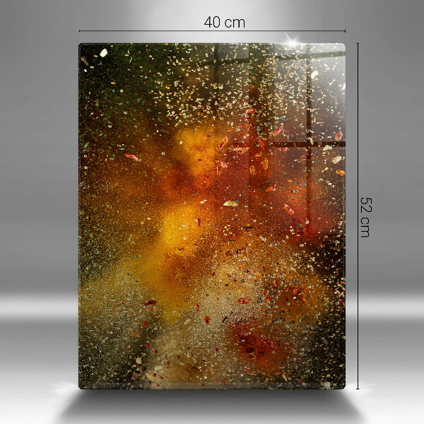 Zaščitna plošča za štedilnik Pisane začimbe