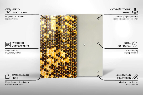 Zaščitna plošča za štedilnik satja