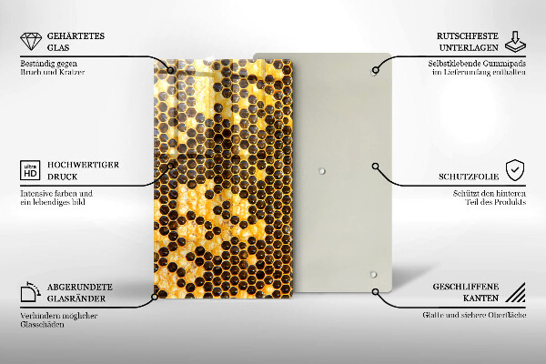 Zaščitna plošča za štedilnik satja