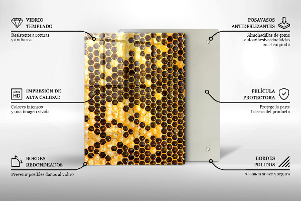 Zaščitna plošča za štedilnik satja