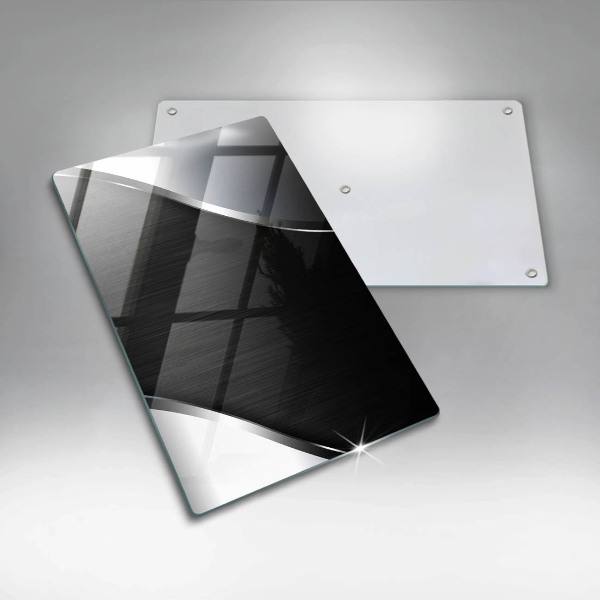 Zaščitna plošča za štedilnik Kovinska abstrakcija