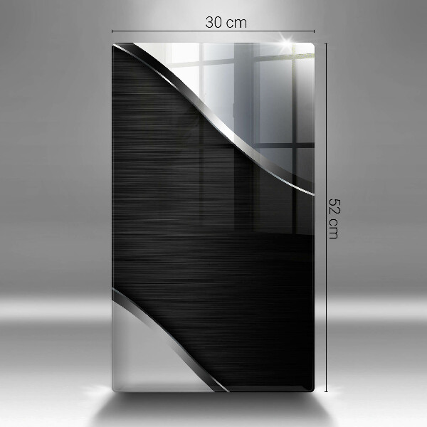 Zaščitna plošča za štedilnik Kovinska abstrakcija