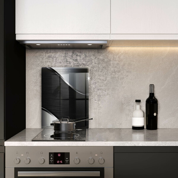 Zaščitna plošča za štedilnik Kovinska abstrakcija