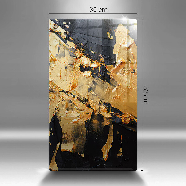 Zaščitna plošča za štedilnik Elegantna tekstura barve