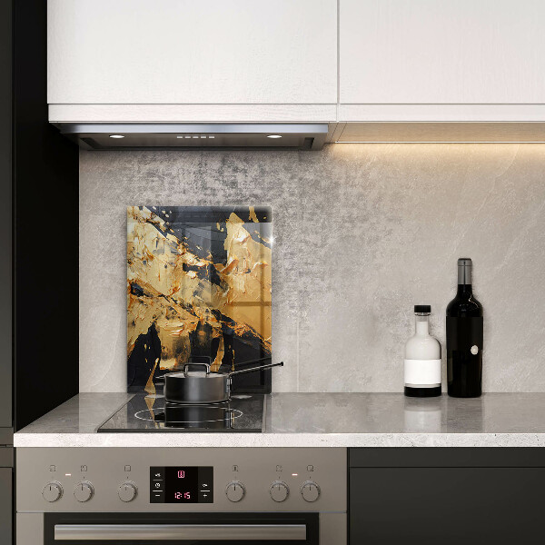 Zaščitna plošča za štedilnik Elegantna tekstura barve